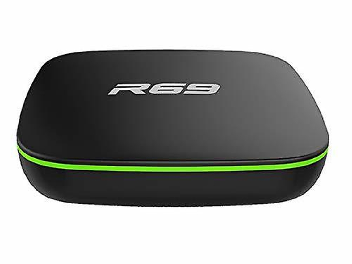 Tv Box Android Yizhood R69 1gb Ram 8gb Rom 4k H.265 Preto