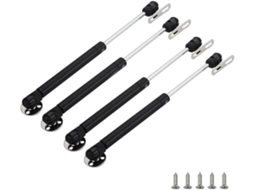 Amortecedor A Gás Para Porta De Armário, 4 Peças, Mola De Elevação, Suporte Pneumático A Gás, Amortecedor, Mola, Suporte