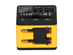 Adaptador De Corrente Laxiscreed Universal Para Viagens Internacionais