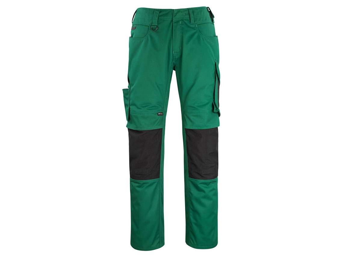 Calças Grandes Com Bolsos Para Joelheiras Unique 12179 Verde 51 / 32 MASCOT