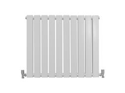 Radiadores De Tela Plana De Design 600x700mm Branco Brilhante