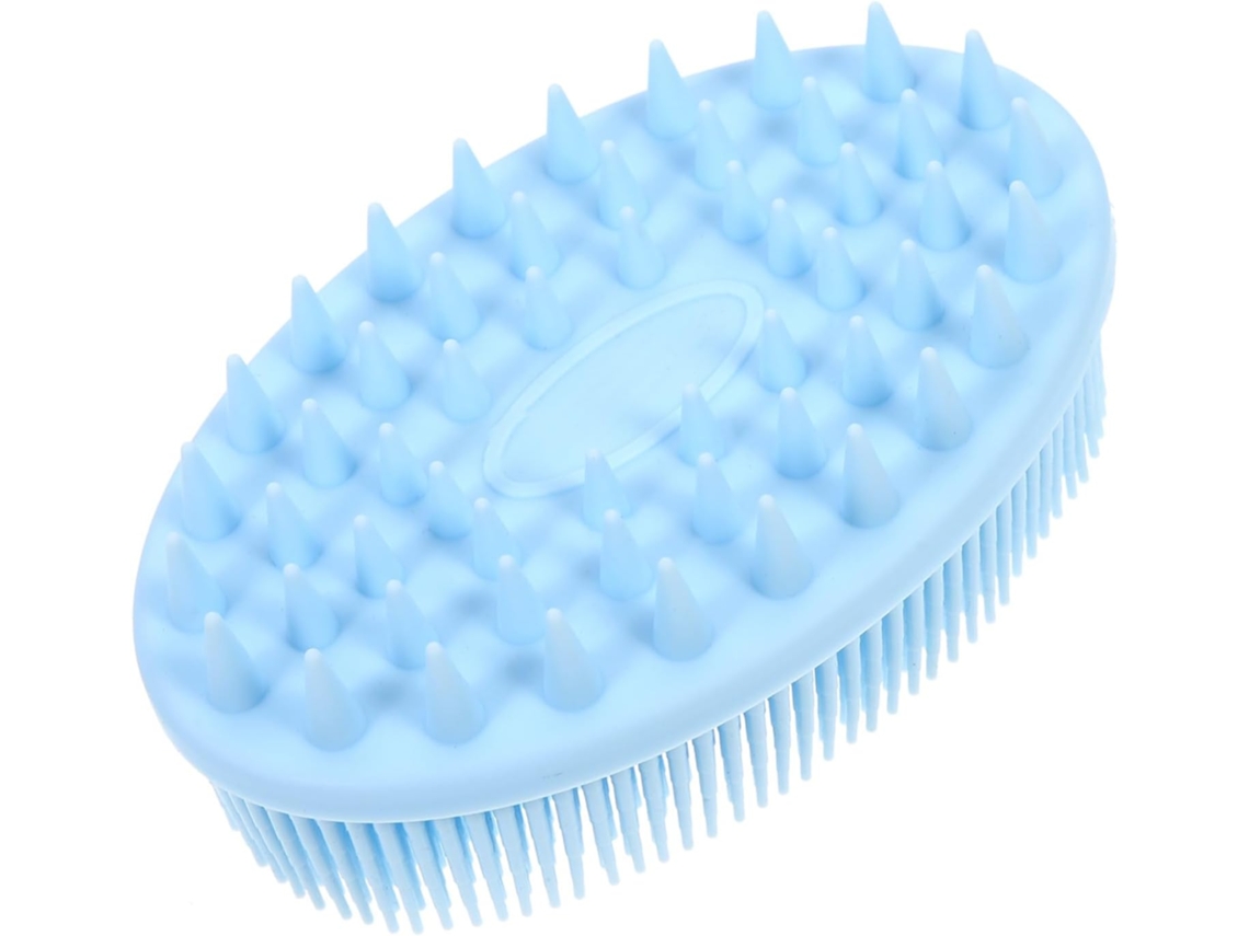Escova De Banho Silicone Azul Popetpop Para Bebês, Meninos E Meninas, Massagem Suave, Banheiro