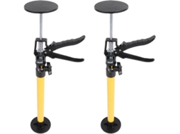 Pegos Telescopicos 50-115 Cm - Conexões De Castanha - Suporte Até 40 Kg - Padrões Antideslizantes - Estabilidade Melhorada - Manopla De Suporte