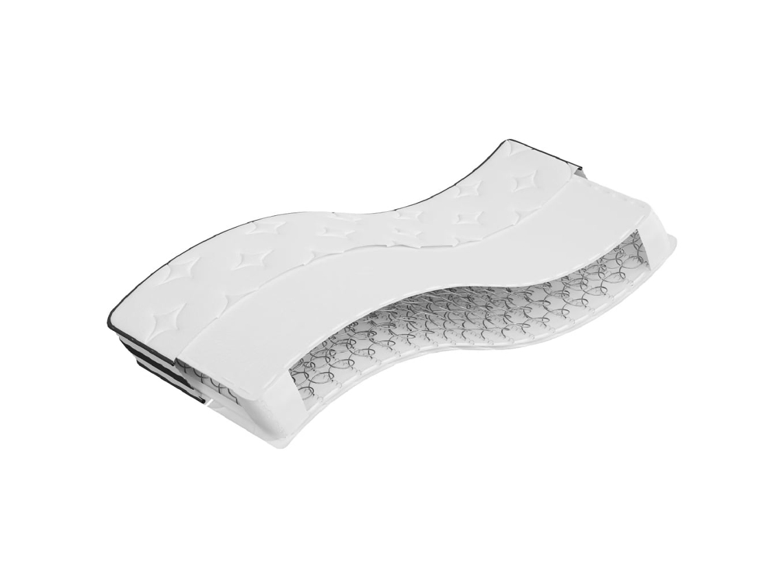 Bonnell Spring Mattress, Bonnell Spring Mattresses Vidaxl Branco Espuma (70 X 200 Cm)