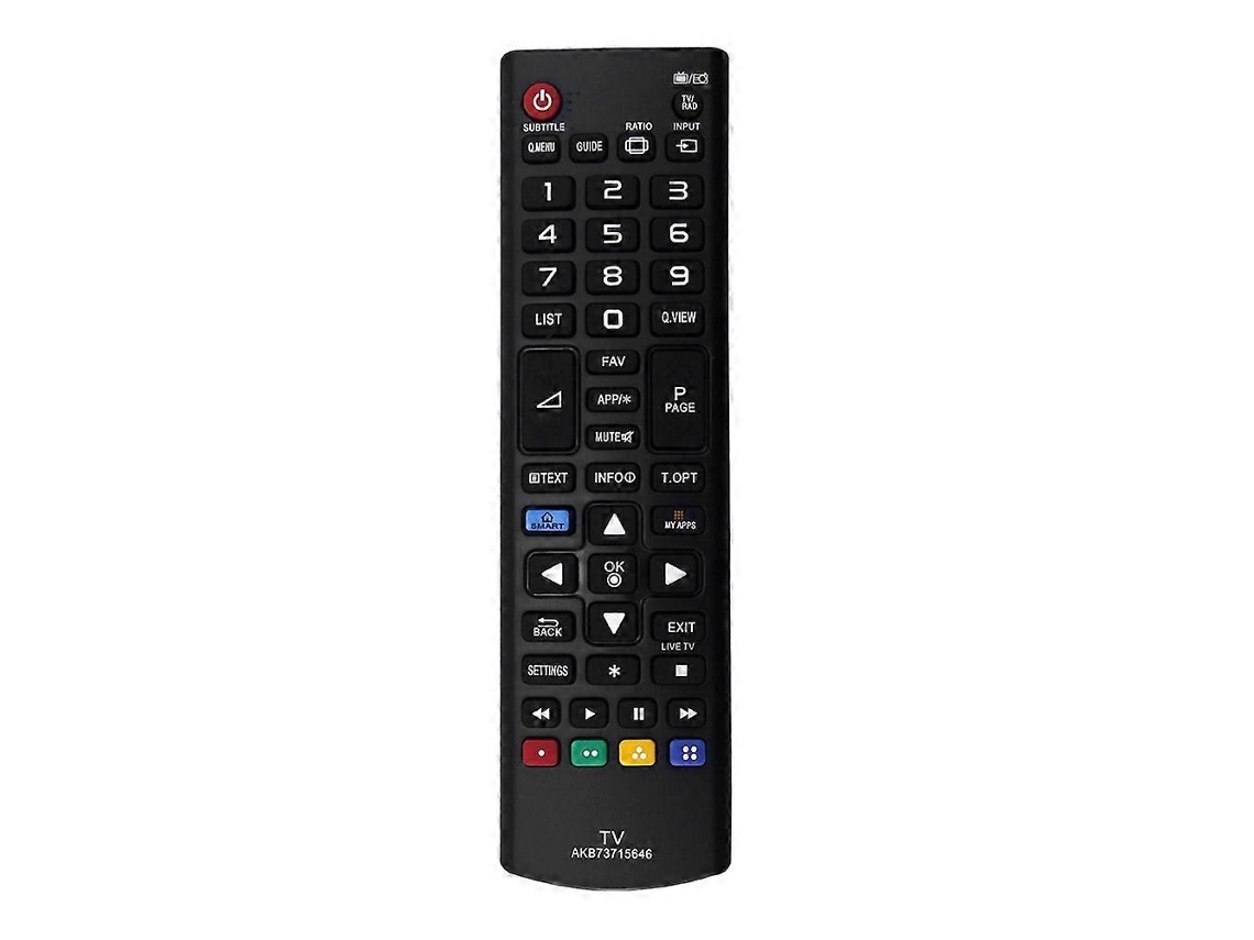 Controle Remoto De Substituição Akb73715646 Para Tvs Lg 24mt35s, 27mt55s, 24mt35s-pz, 24mt55s-pz, 27mt55s-pz E 29mt31s-pz.