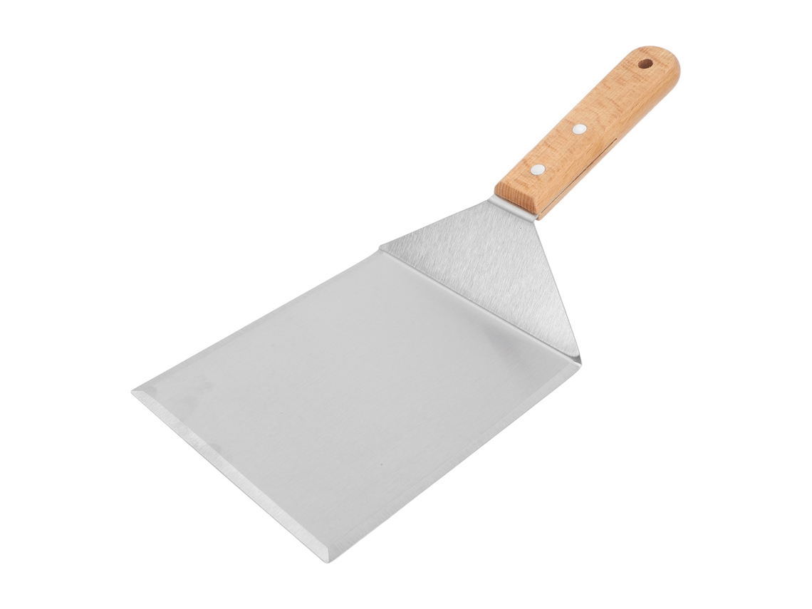 Espátula de Cozinha Aço Inox Profissional para Pizza Bolo Panqueca