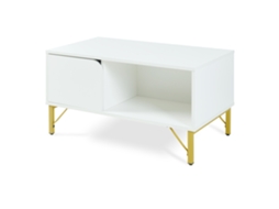Mesa de centro Reyri com porta, 80x45x42 cm EN.CASA