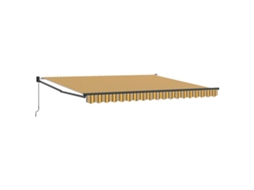 Toldo Retrátil Multicolor 400x300 Cm Poliéster e Alumínio MAISON EXCLUSIVE