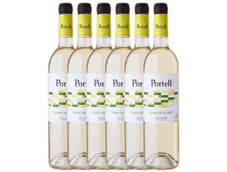 Vinho Brancos SARRAL Sarral Portell Blanc De Blancs Conca De Barberà Joven (0.75 L - 6 unidades)