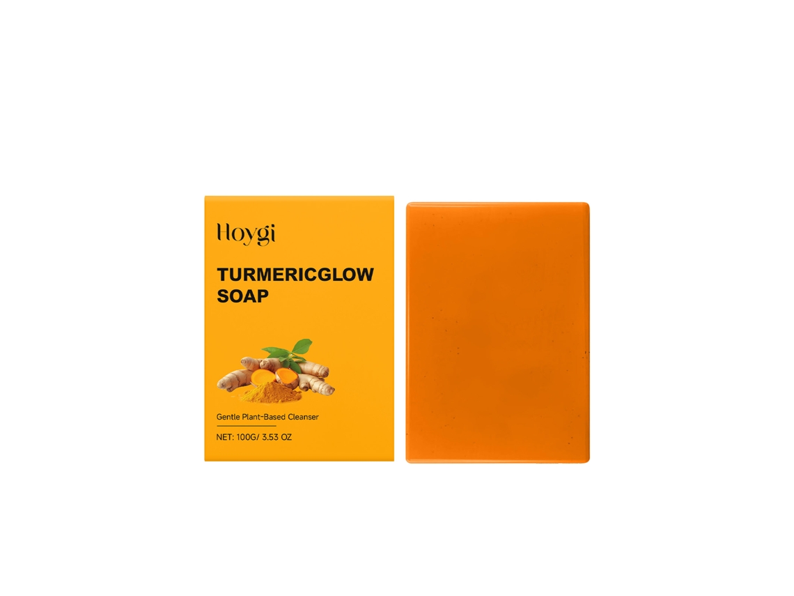 Sabonete de Cúrcuma Hoygi para Pele Hidratada e com Brilho Diário LAXISCREED
