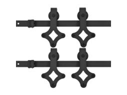 Sliding Door Hardware, Sliding Door Hardwares Vidaxl (200 Cm)