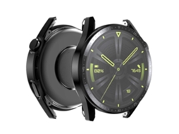 Capa fosca para Huawei Watch GT 3 46 mm, relógio inteligente com mostrador de vidro temperado e tela HD, design Ly Ebike