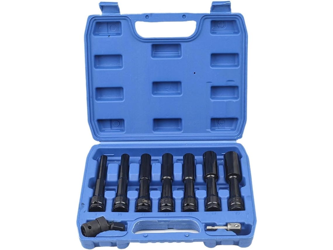 Conjunto De Chaves De Fenda Com Haste De 9 Polegadas Para Furadeiras Elétricas.