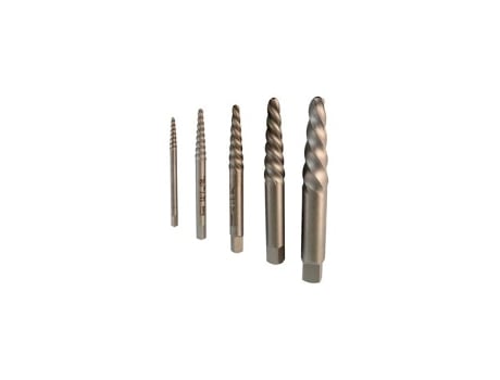Conjunto De 5 Extratores De Parafusos 3,3 19mm Topex