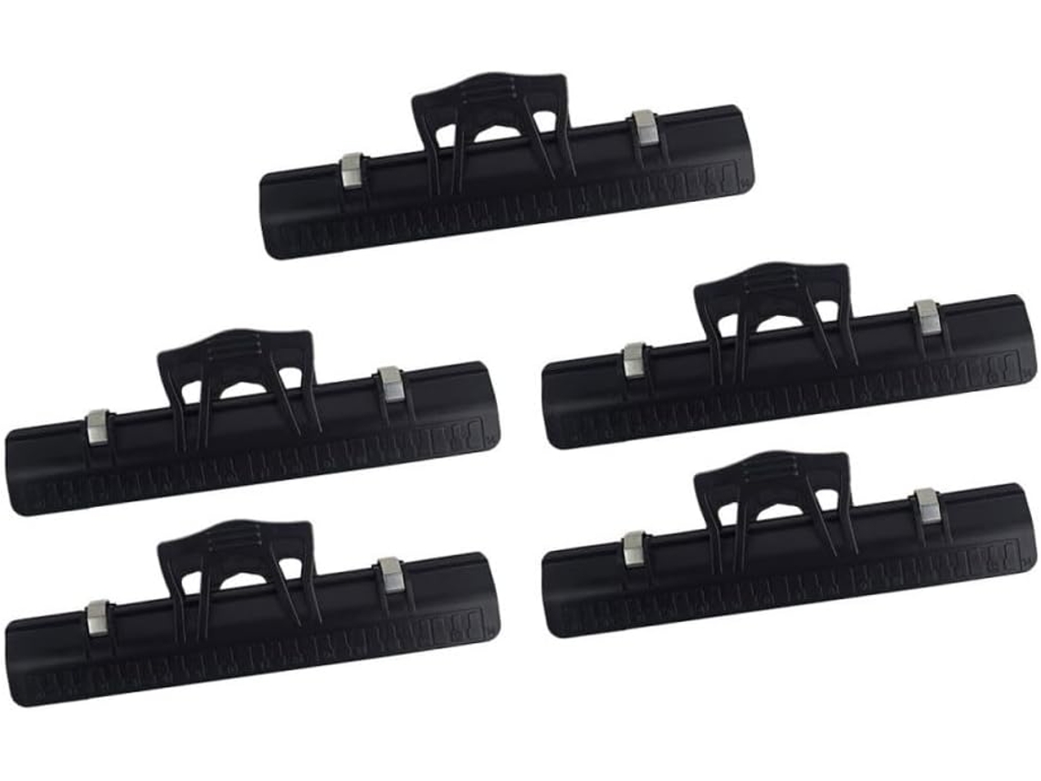 Conjunto De 5 Prendedores Partitura Em Abs E Metal, Multiuso E Práticos Para Uso Doméstico Organização De Documentos