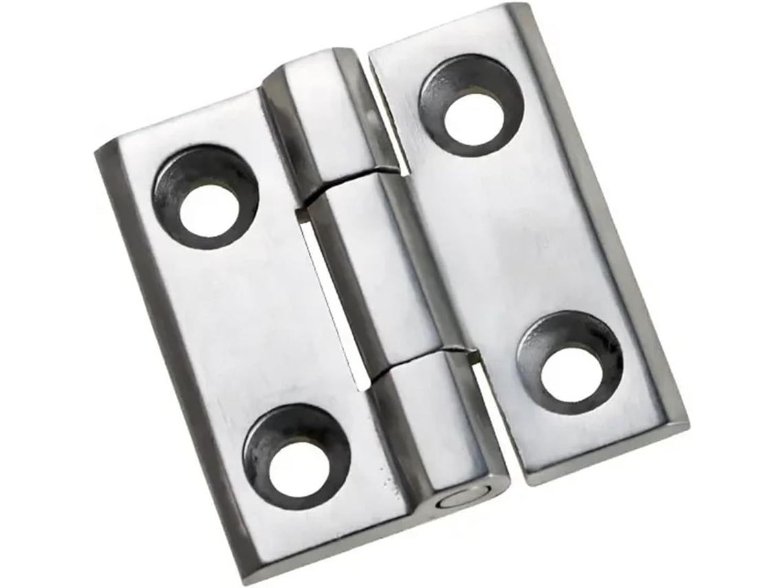 Dobradiça Para Porta De Armário Industrial Em Aço Inoxidável 304, 60x60x6 Mm, 1 Peça 40x40x5 Mm