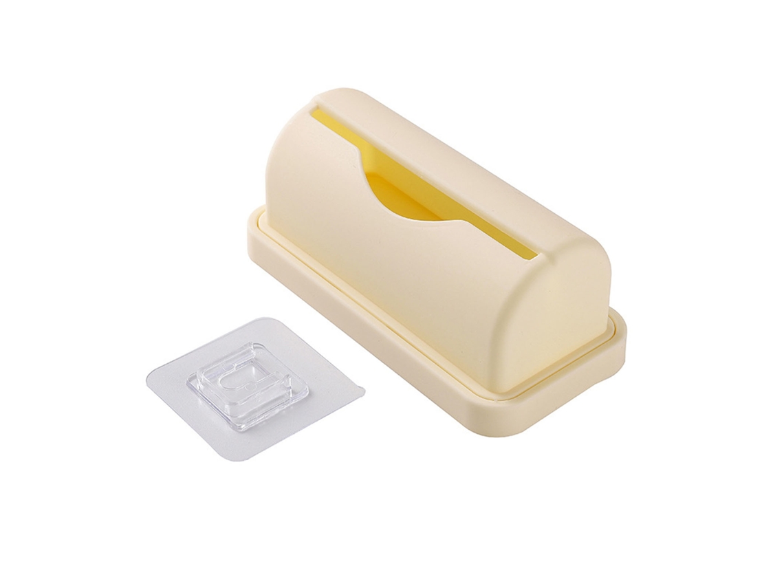 Dispensador de sacos de lixo de parede, com adesivo, sem marcação | S/MARCA