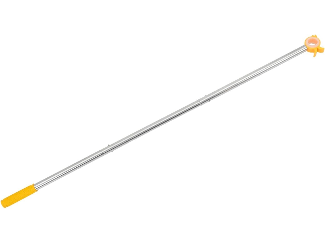 Varão De Cortina Pretyzoom 3 Seções, Em Metal E Plástico, Com Cabo Antiderrapante Para Janelas E Claraboias Em Salas De