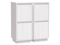 Sideboard, Sideboards Vidaxl Branco Madeira De Pinho (n/a)