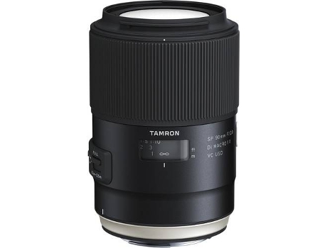 Objetiva  90MM F/2.8 DI VC USD   (Encaixe: Canon EF - Abertura: f/32 - f/2.8)