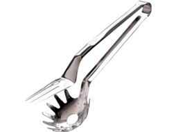 Pinça Multifuncional Para Bife Ciieeo Em Aço Inoxidável Prateado, Fácil De Limpar, Ideal Para Buffets E Decoração De