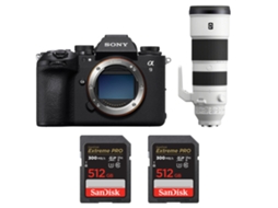 A9 Iii + Fe 200 600mm F/5.6 6.3 G Oss + 2 Sandisk 512gb Uhs ii 300mb/s + Ebook “20 Dicas para Fotos Que Impressionam” SONY