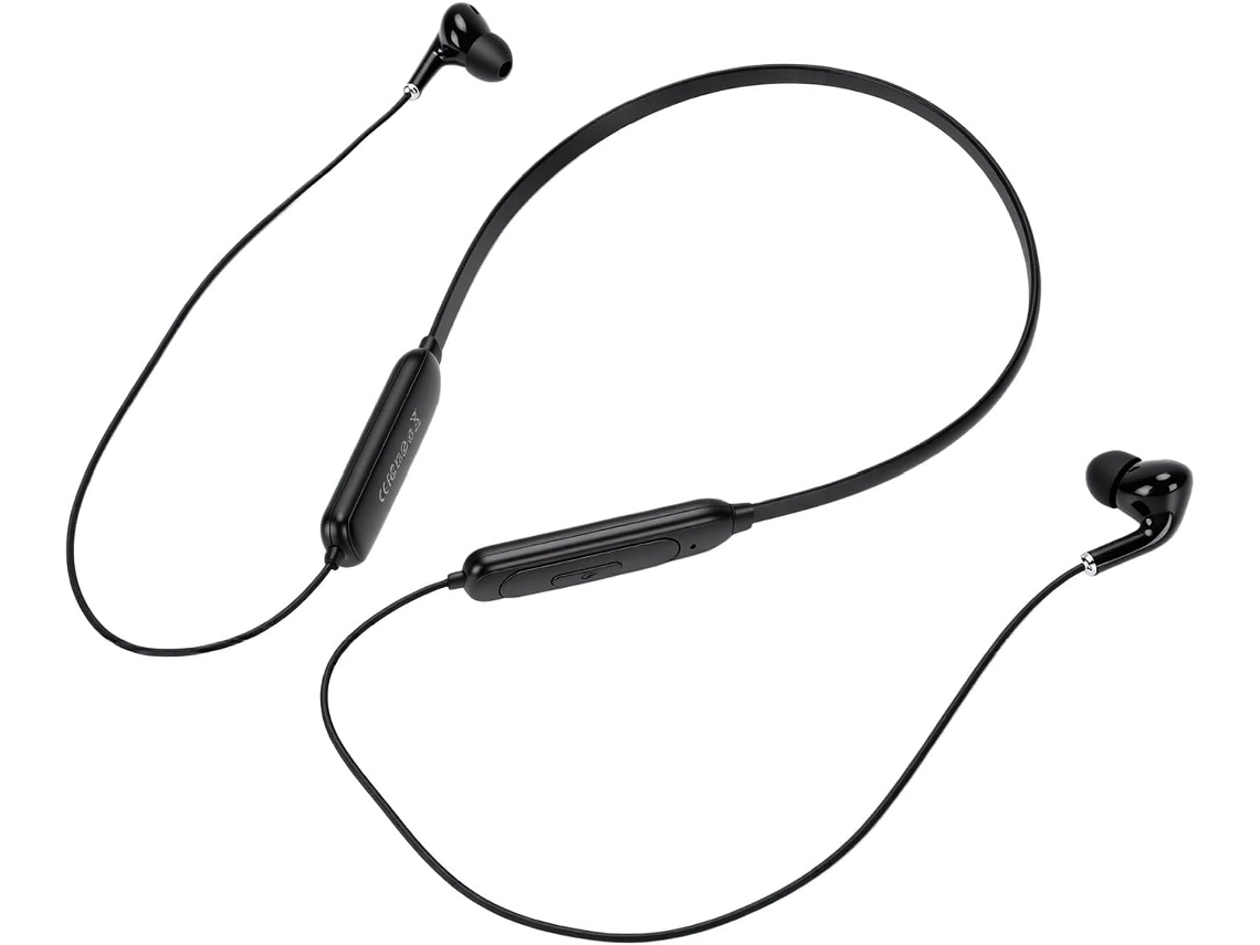 Vbestlife Auriculares Bluetooth De Cou, Auriculares Antibruit Enc Ipx7 Resistentes À Transpiração Com 18 Horas