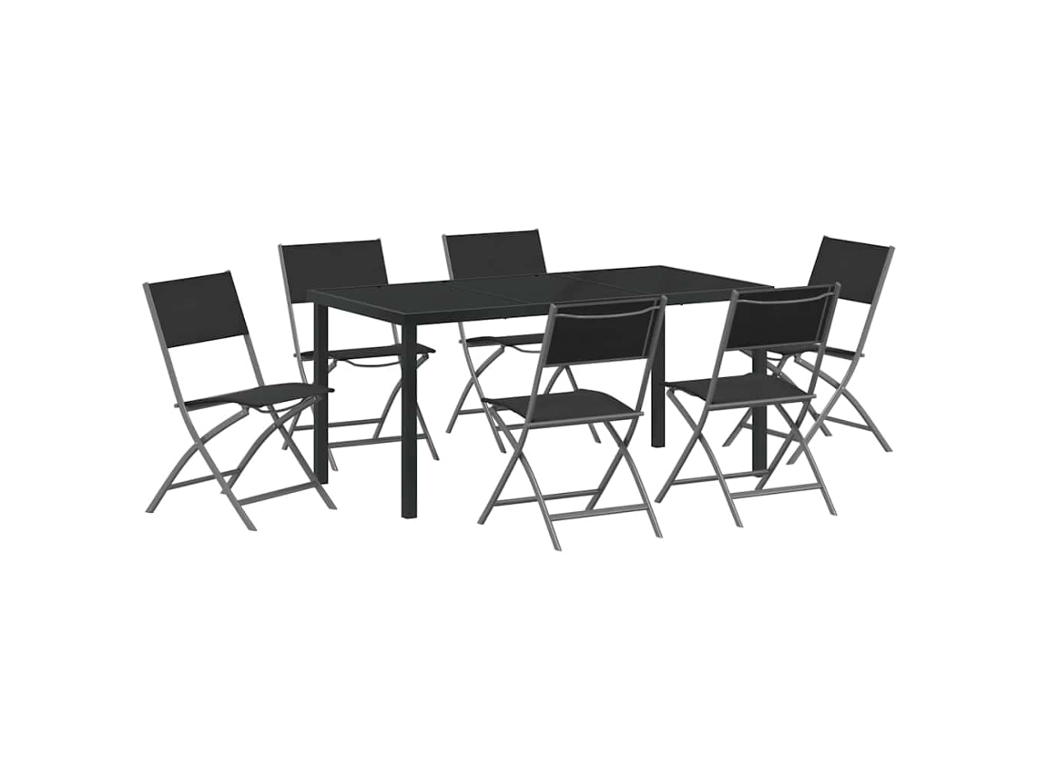 Conjunto de Móveis para Jardim 3 Pcs HARLANV1