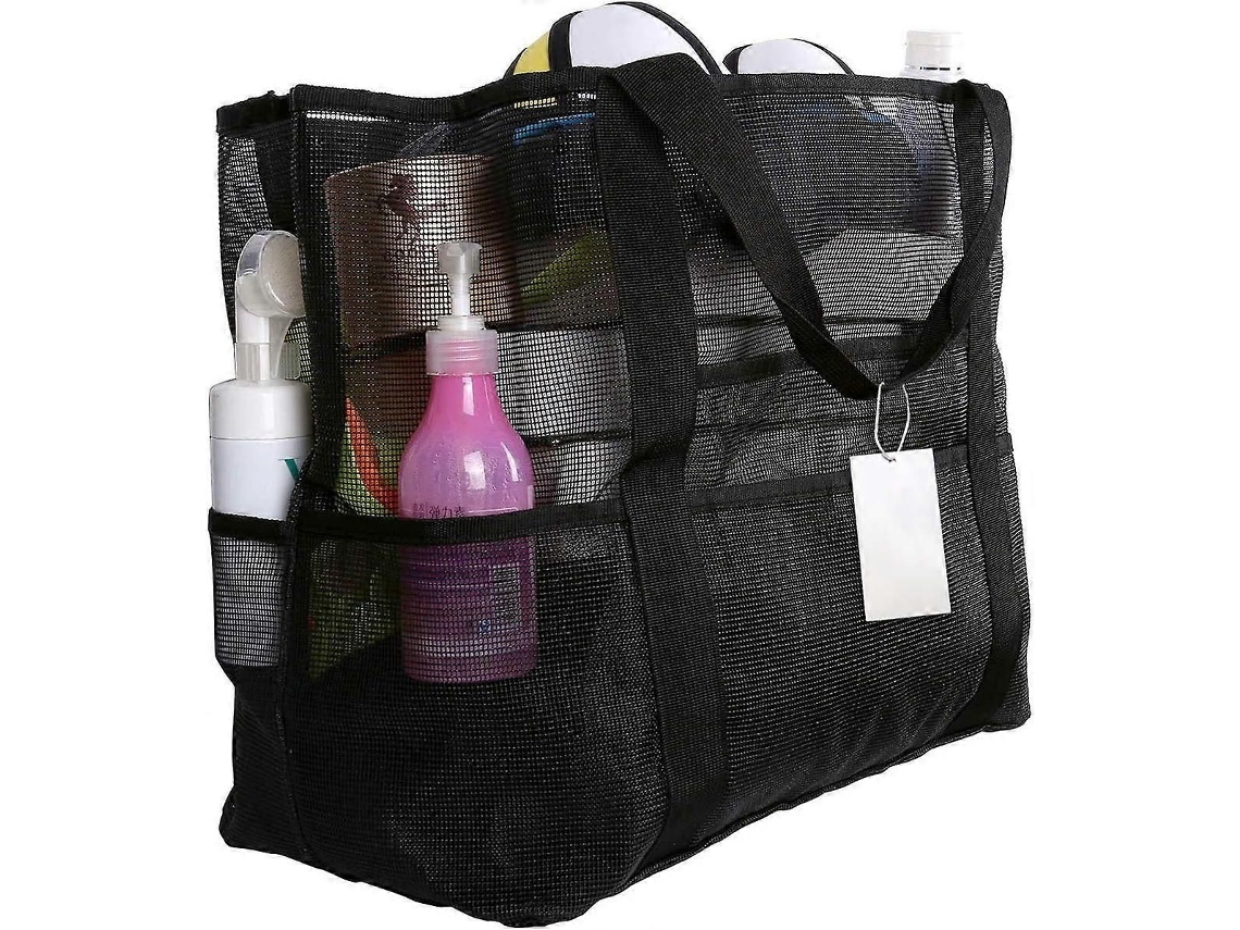Bolsa de Piquenique Dobrável em Tela para Compras de Verão na Praia. GOKOCO