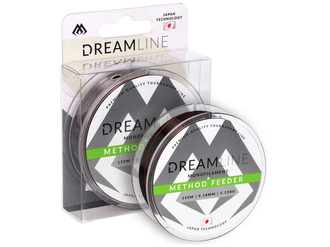 Monofilamento Dreamline Method Feeder 150 M Verde 0.280 Mmmikado