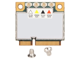 Placa De Rede Sem Fio Mini Pci-e 3g Acessório De Placa Wifi Para Laptop E Computador Desktop