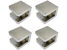 Gavetas De Vidro Em Latão De Alta Qualidade Atualizadas, Design Moderno Luxuoso, Instalação Fácil Sem Furos