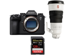 A9 Iii + Fe 300mm F/2.8 Gm Oss + 1 Sandisk 128gb Uhs ii 300mb/s + Ebook “20 Dicas para Fotos Que Impressionam” SONY