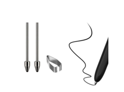 Metal Pontas De Reposição Caneta Stylus Para Samsung Galaxy Note 10/note10 Plus/note 20/note 20 Ultra, Com Removedor (2 Pcs - Prata) Spqment