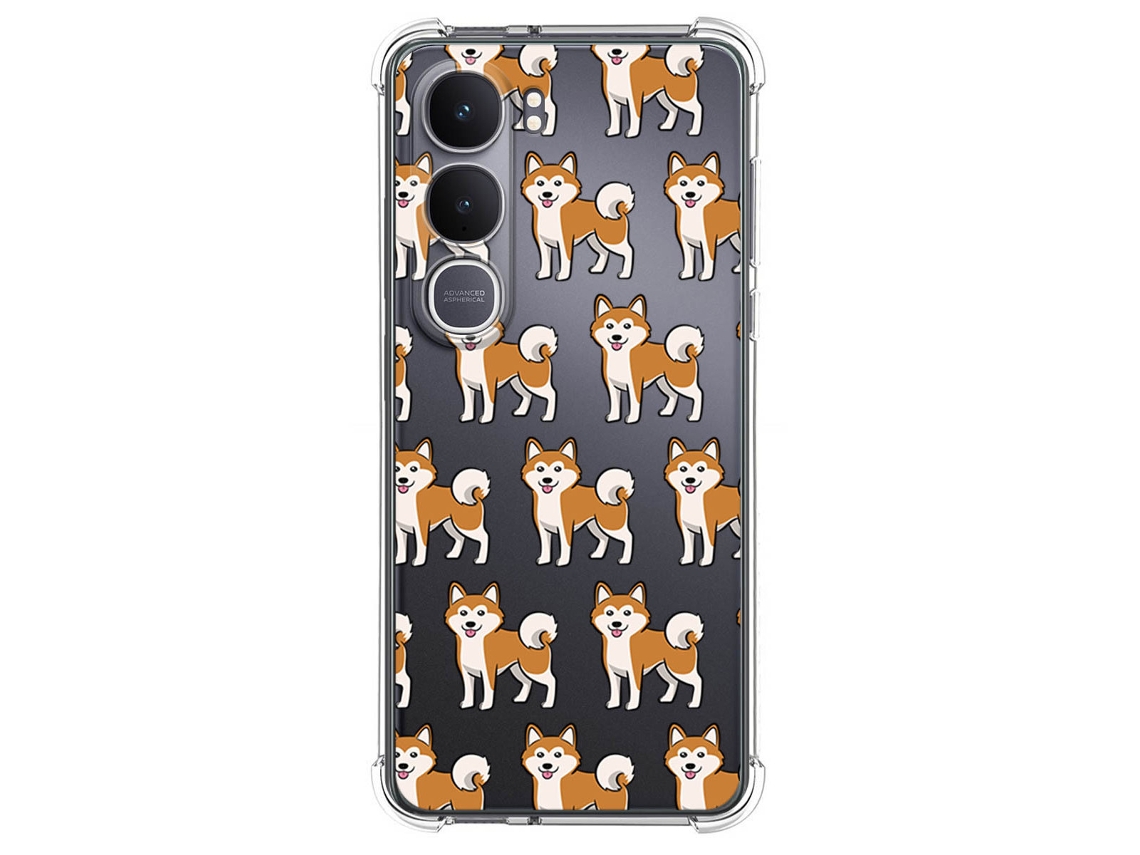 Capa Tumundosmartphone De Silicone À Prova De Choque Para Vivo Y31 5g / Y21d Com Estampa De Cachorro 8 Desenhos