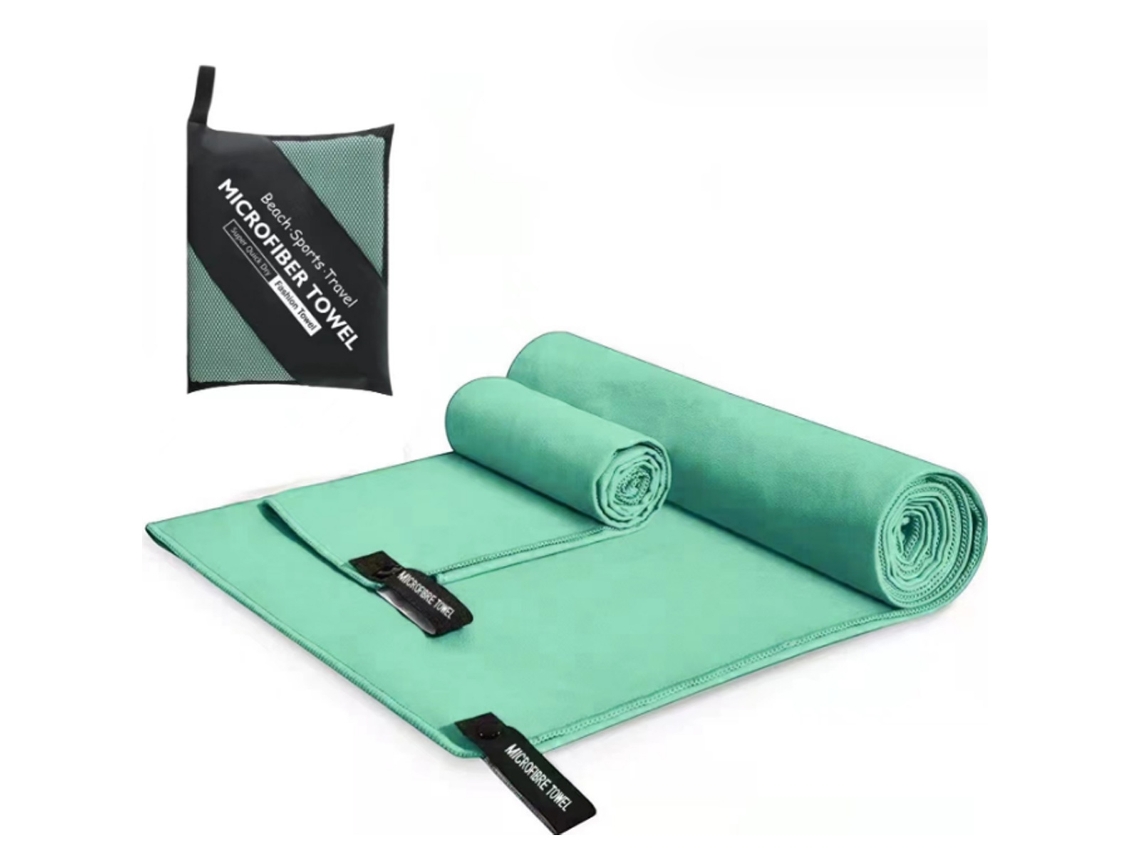 Toalha NEVEANCE Viagem Camping Secagem Rápida Ideal Academia Microfibra (76x152cm76x152cm)