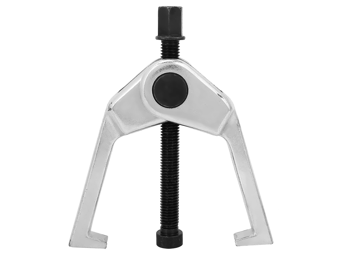 Extrator de engrenagens e rolamentos com 2 garras, ferramenta manual para desmontagem de polias e peças.