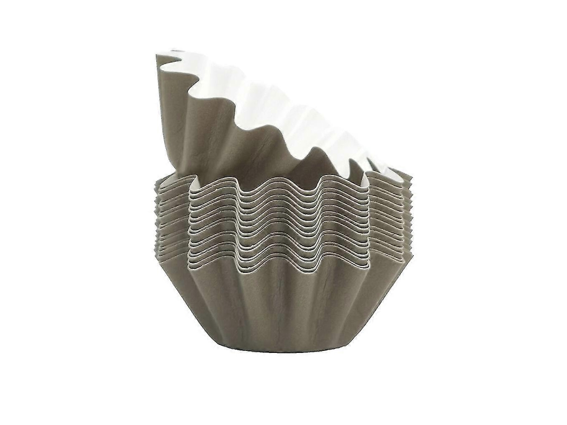 Conjunto De 100 Formas Papel Untedo Para Muffins, Resistentes Ao Calor, Uso Doméstico E Em Padaria.