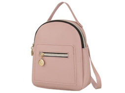 Mochila De Couro Pu Para Mulheres Casual Cute Daypack Bolsa Com Bolsos Zippered Conversível De Ombro