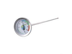 Termômetro De Solo Em Aço Inoxidável Com Sonda 500mm Para Monitoramento Da Temperatura Compostagem, Zonas