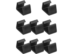 Clips De Plástico Artibetter Móveis Vime Exterior, Fixação Fácil E Durável Sofá De Jardim, Pacote Com 8 Peças