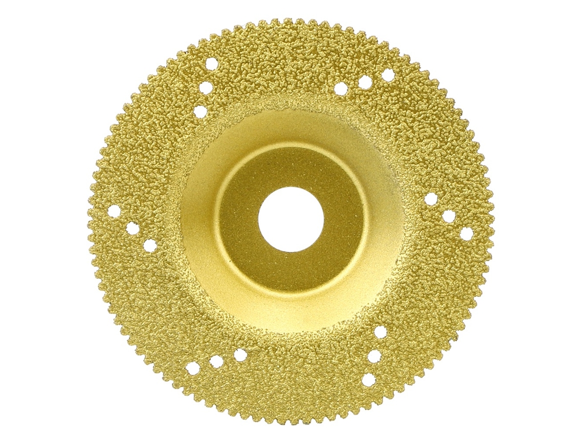 Hoja De Sierra Diamante Para Corte Y Esmerilado De Metal Hierro Fundido Fibra De Vidrio Mármol 100x25mm