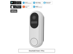 Campainha De Vídeo Inteligente Tuya 1080p 2,4 Ghz 5 Ghz Wifi Sem Fio À Prova Dágua Com Visão Noturna, Câmera De Intercomunicação De Vídeo Slowmoose