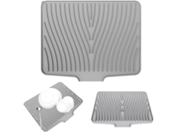 Tapete De Silicone Para Drenagem, Tapete De Silicone Para Drenagem, Suporte De Armazenamento Para Bancada Cozinha, Aquecimento
