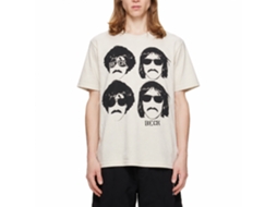 Beck Mustache T-shirt Unisex Adults Size:s