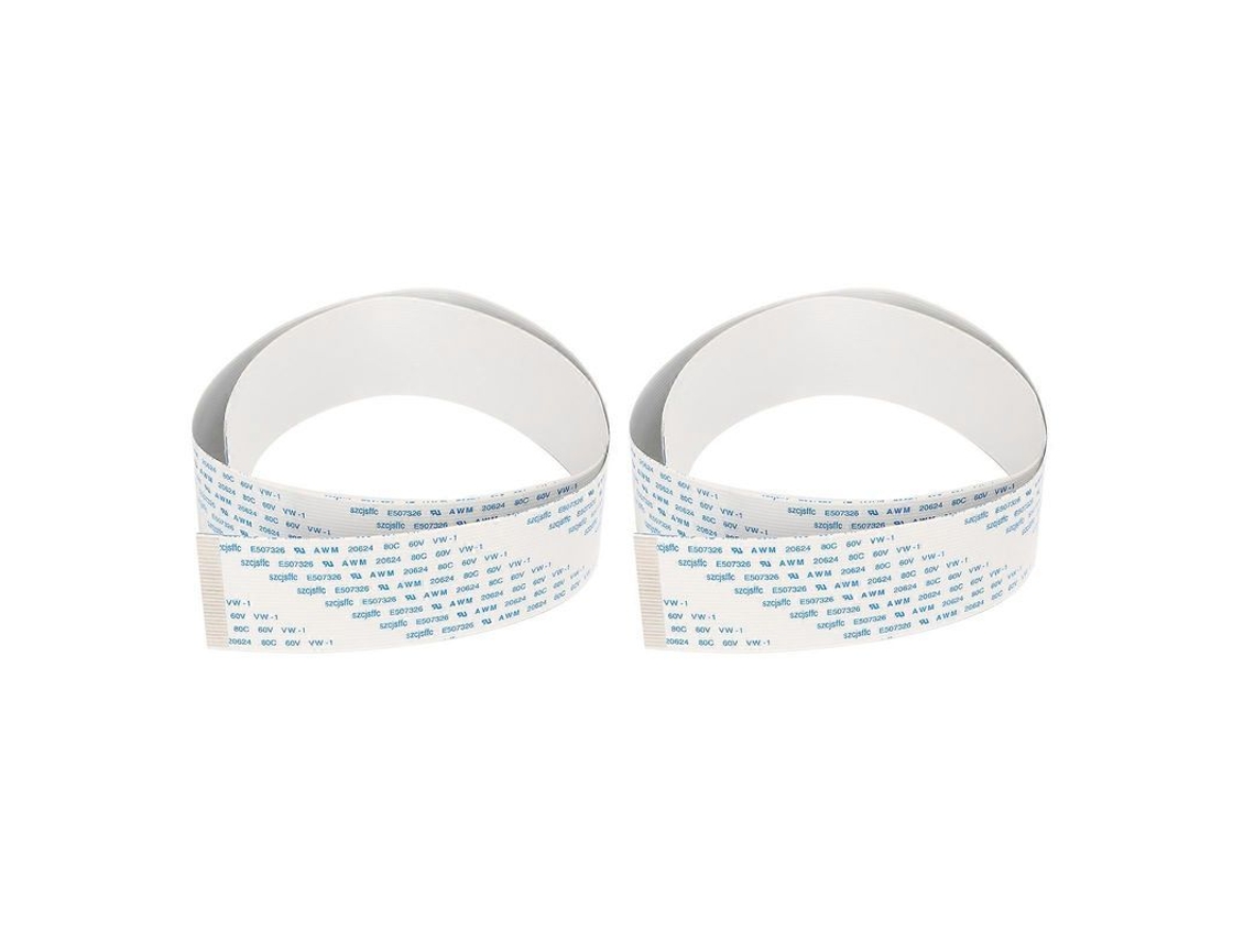 2026 2pcs Cabo Flat Flexível 60cm/24polegadas para Impressora Xp600 Transmissão Rápida Alta Flexibilidade