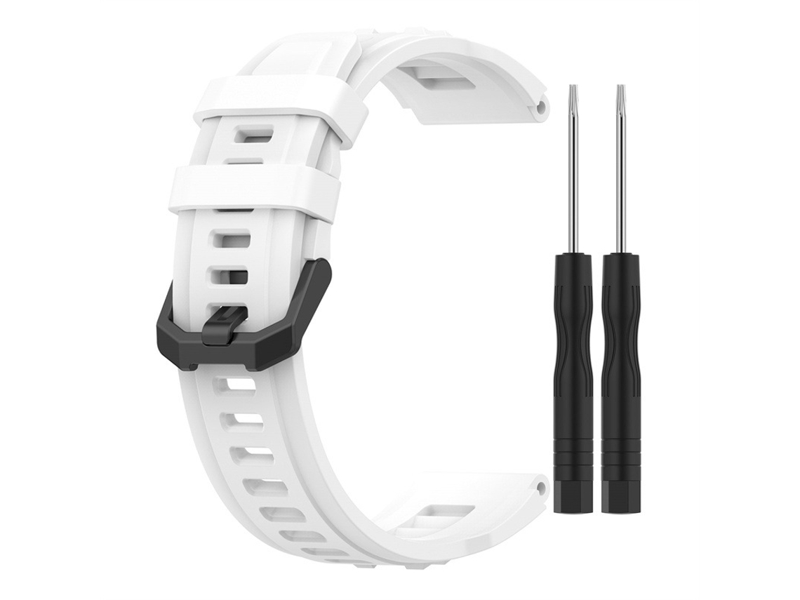 Pulseira de Silicone Macio de Substituição para Smartwatch Amazfit T rex 3 laranja