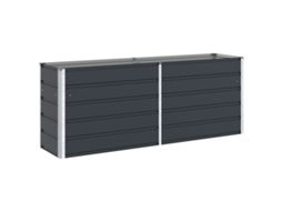Floreira Vaso Jardim 480x50x45 Cm Aço Galvanizado HARLANV1