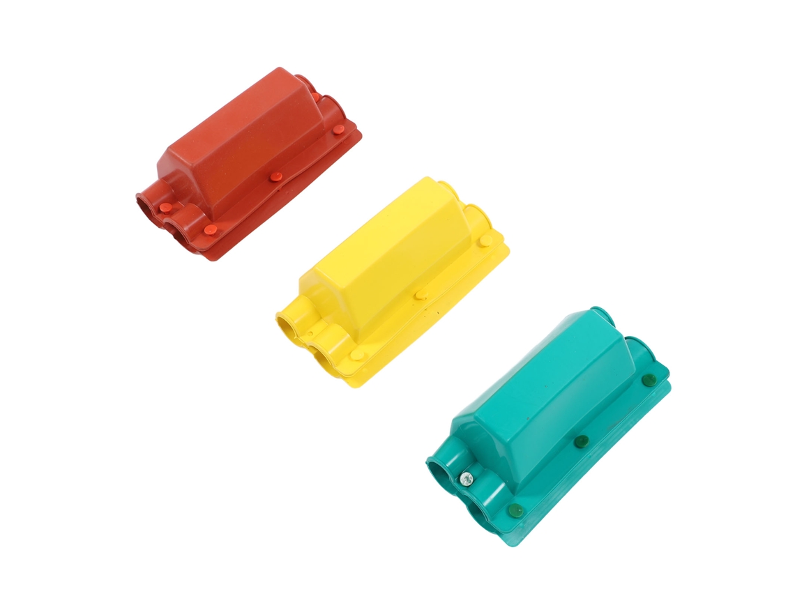 Capas Isolantes De Terminal De Cabo Em Silicone 3pcs 10kv