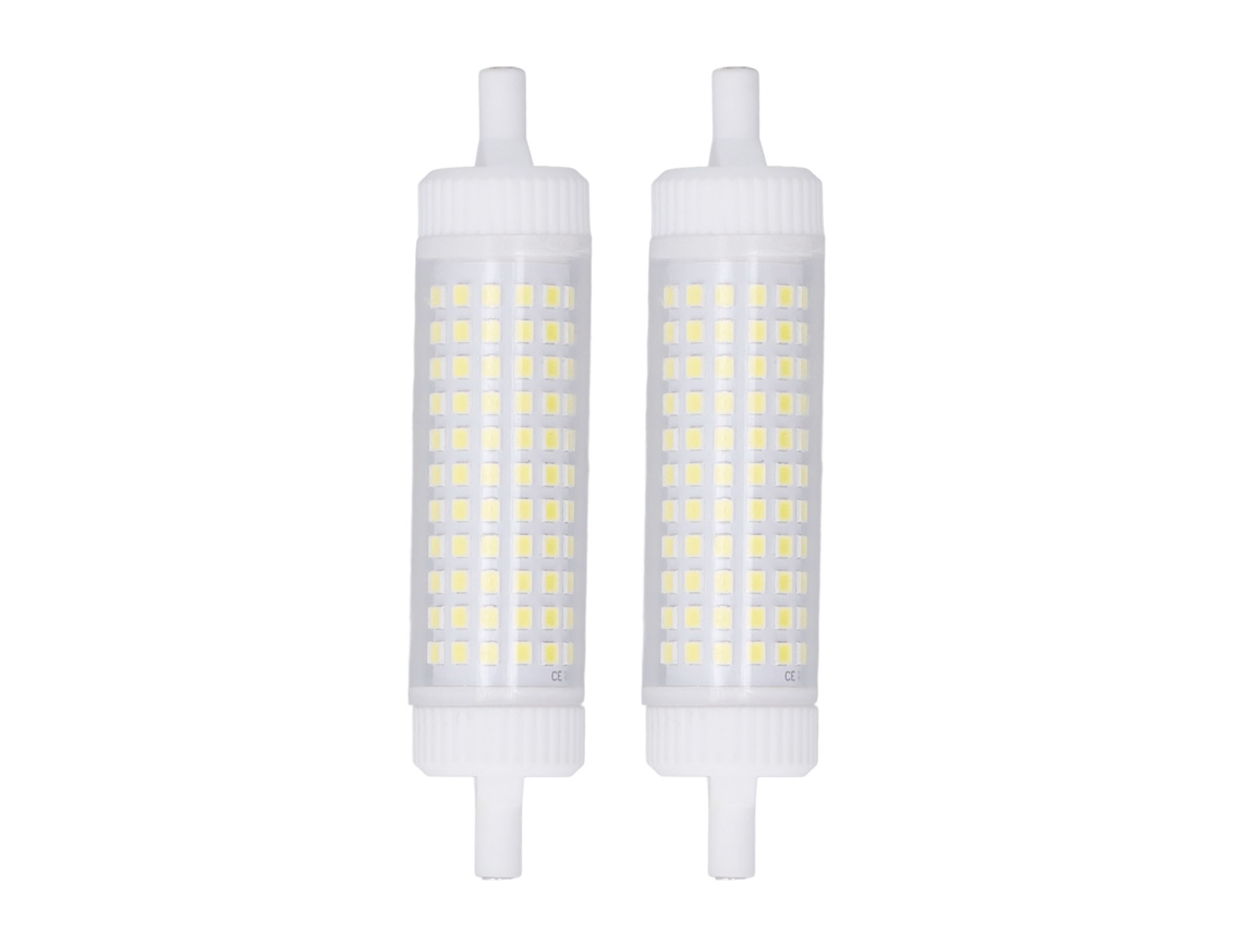 Rebe-bombilla R7s Regulable 118mm Doble Extremo 15w 154 Leds 110v Protección De Ojos Para Lámparas De Escenario 2pcs